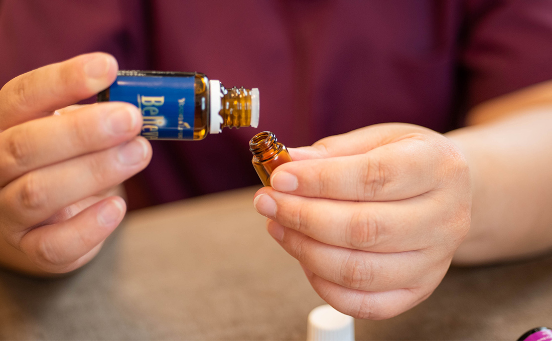 エッセンシャルオイルの力で
心も身体もリラックス